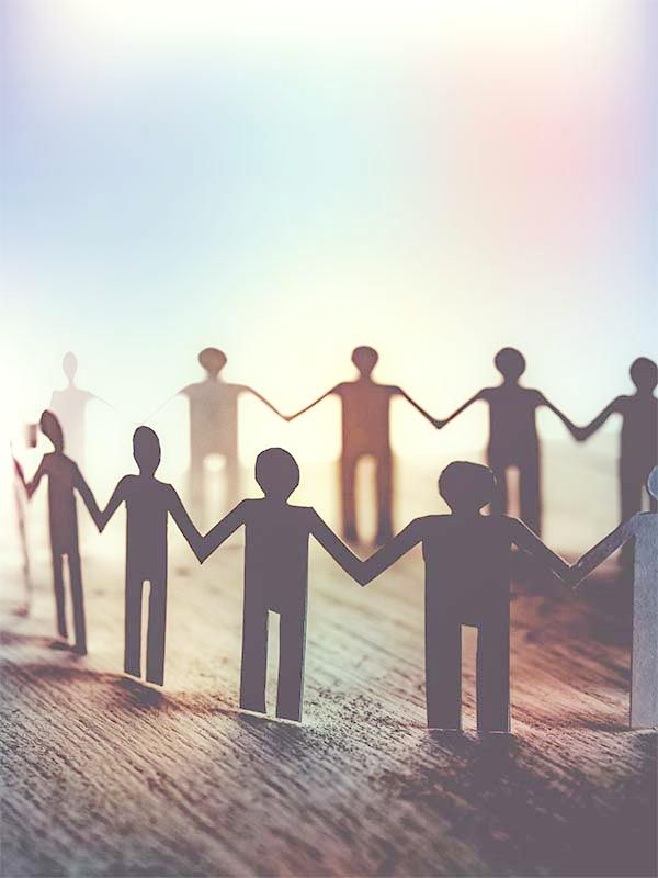 Unity Of Paper Human Symbol